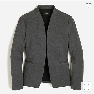 J Crew Going Out Blazer in stretch Twill - Heather Dove - 00